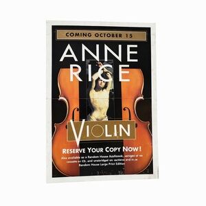 Anne Rice Bookstore Promotional Display Flats LOT (1998–2000)
